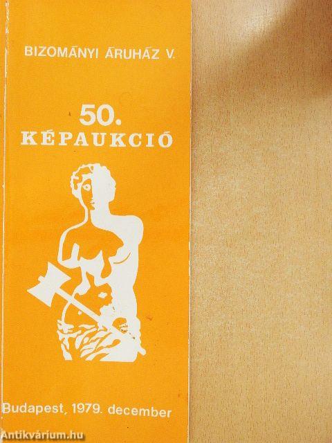 Bizományi Áruház Vállalat 50. képaukció