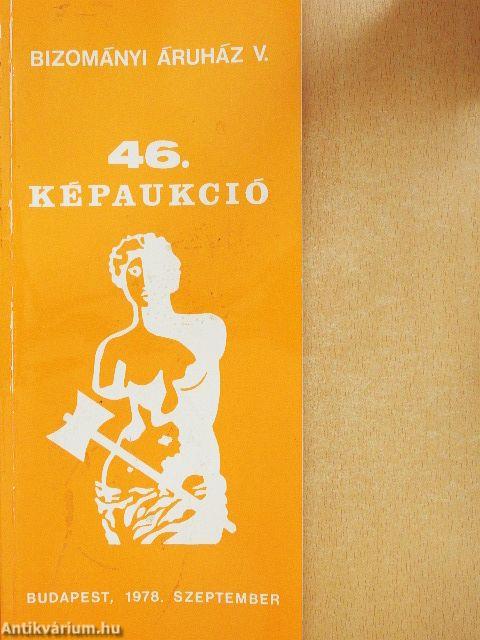 Bizományi Áruház Vállalat 46. képaukció