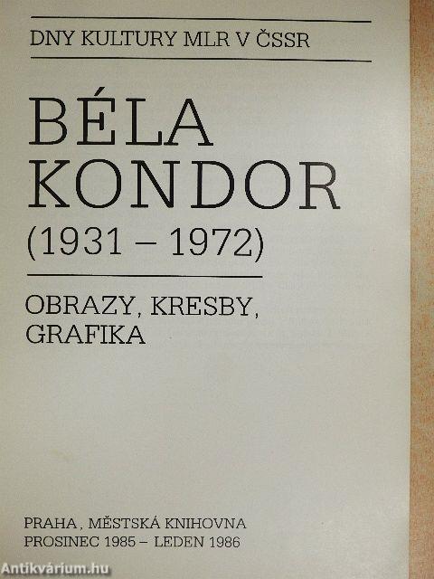 Béla Kondor