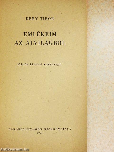 Emlékeim az alvilágból