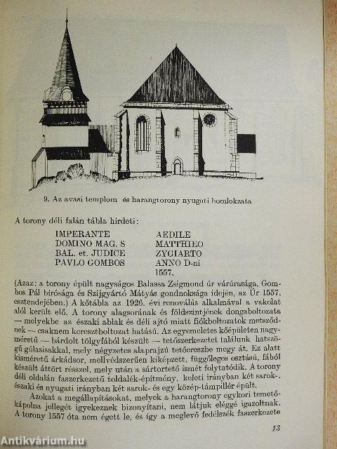 A miskolci Avas műemlékei