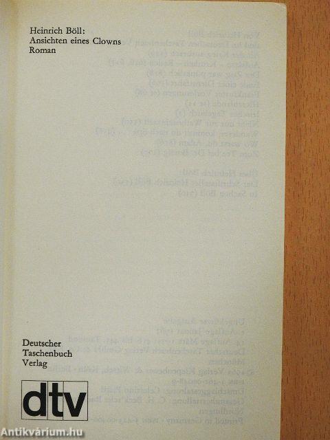 Ansichten eines Clowns