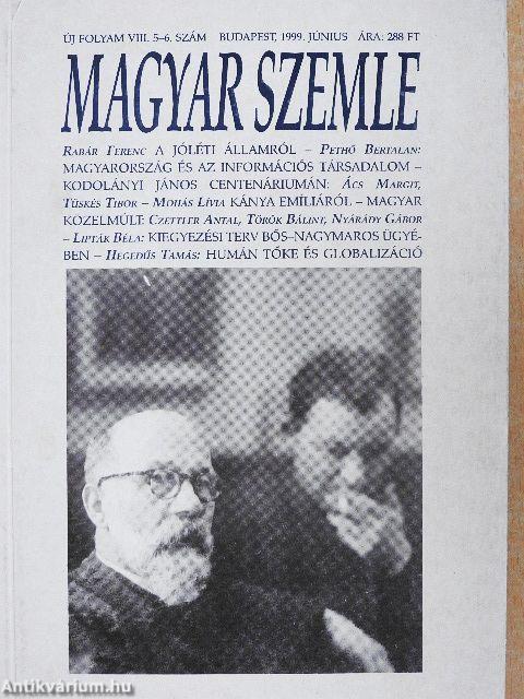 Magyar Szemle 1999. június