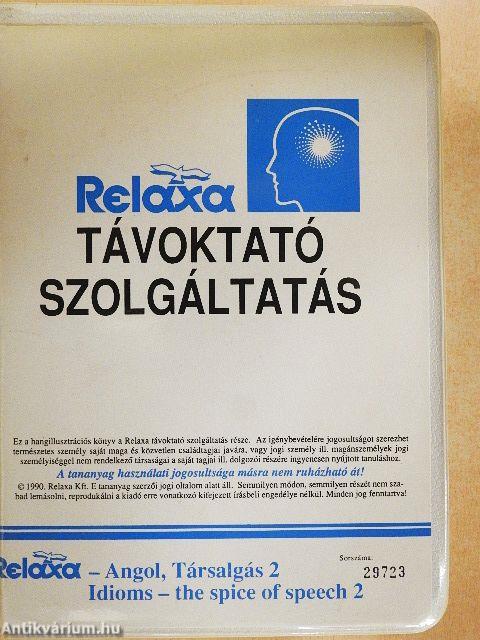 Relaxa Angol, Társalgás-2 - 6 db kazettával