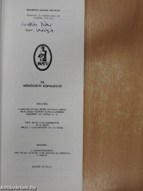 Bizományi Áruház Vállalat 78. képaukció