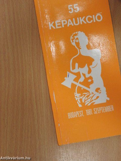 Bizományi Áruház Vállalat 55. képaukció