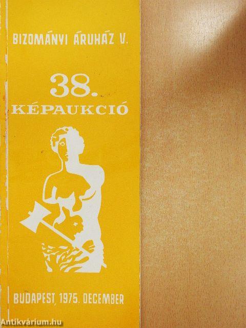 Bizományi Áruház Vállalat 38. képaukció