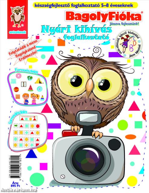 BagolyFióka -  Nyári kihívás foglalkoztató