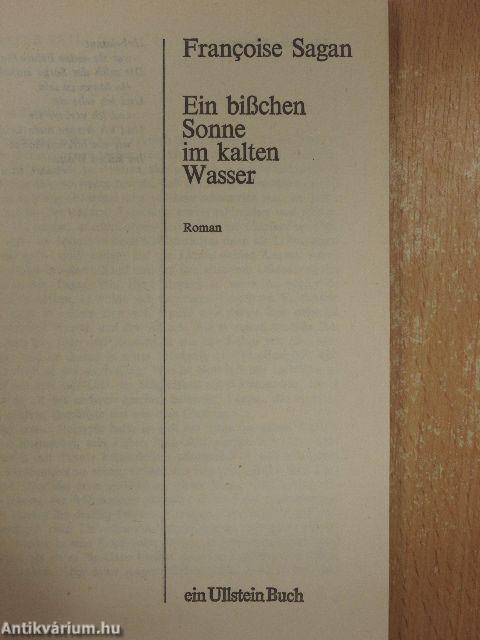 Ein bißchen Sonne im kalten Wasser