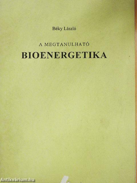 A megtanulható bioenergetika