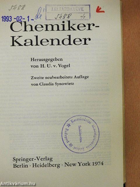 Chemiker-Kalender
