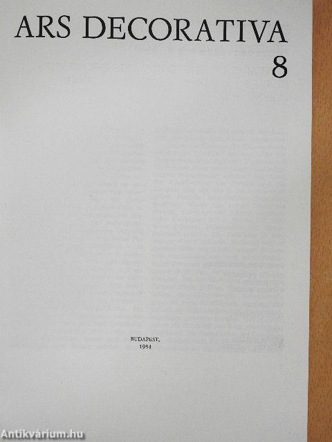 Ars Decorativa 8.