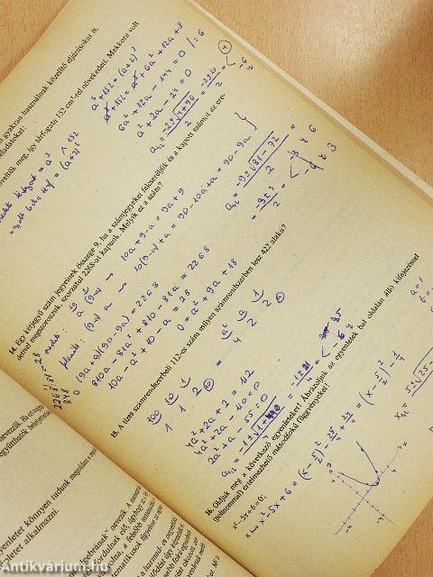 Matematika munkatankönyv II.