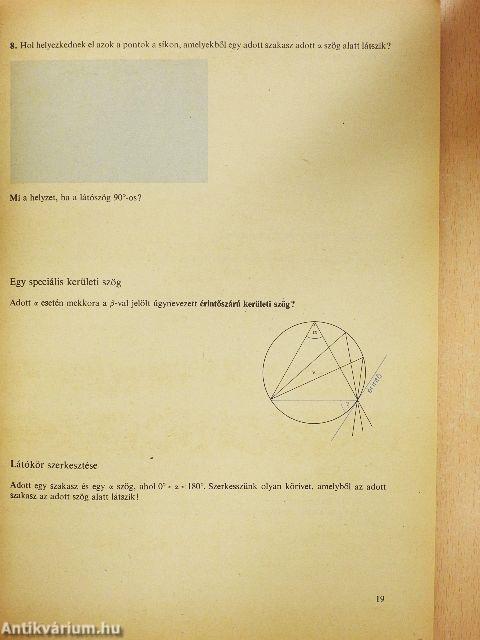 Matematika munkatankönyv II.