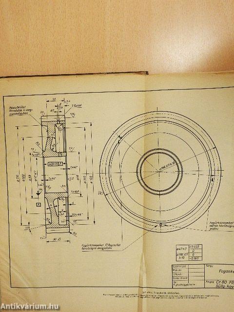 Géplakatos és autószerelő szakrajzi és rajzolvasási példatár