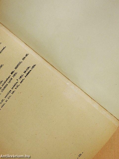 A mai magyar nyelv I.