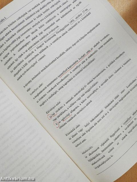 Oktatás informatikus Speciális tantárgyi modul I.