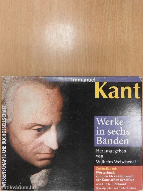 Immanuel Kant Werke in sechs Bänden/Wörterbuch I-VII.