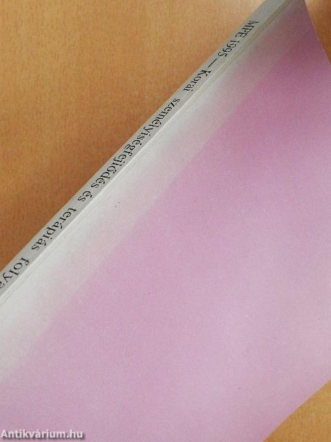 Korai személyiségfejlődés és terápiás folyamat