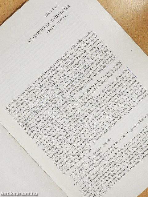 Öregkori ideg- és elmegyógyászati kórképek