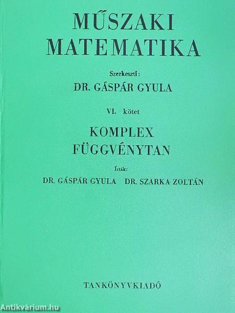 Műszaki matematika VI.