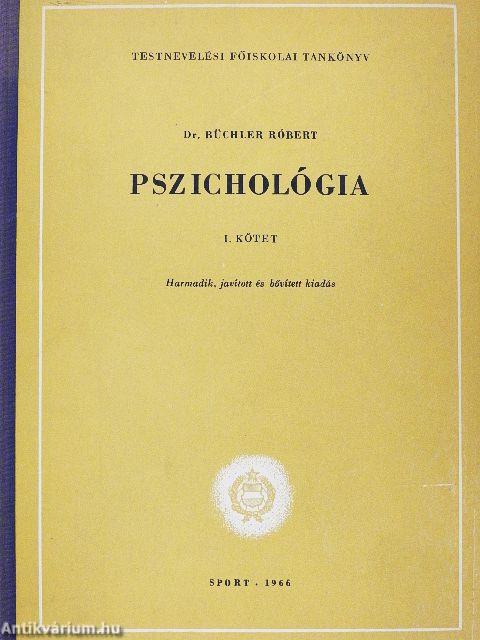 Pszichológia I.
