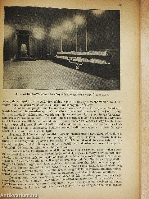 Szent István naptár az 1931-ik évre