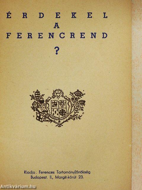 Érdekel a Ferencrend?
