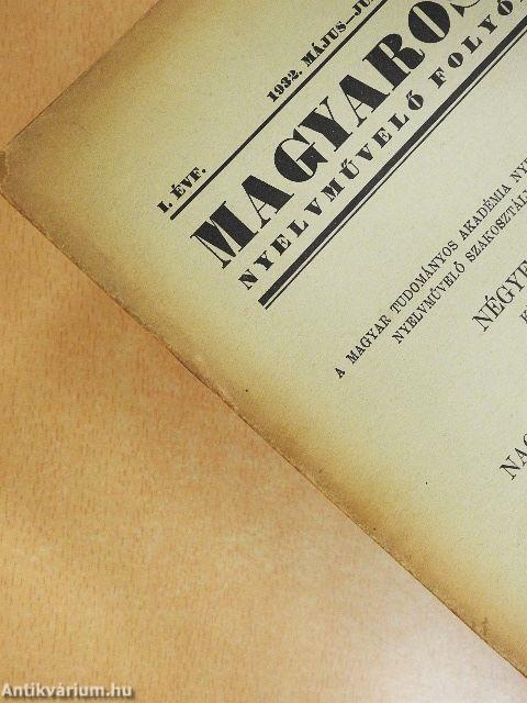 Magyarosan 1932. május-június