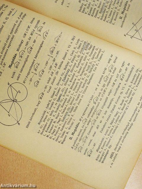 Középiskolai matematikai és fizikai lapok 1935. december 15.