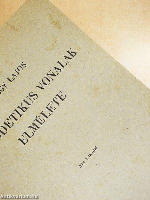 A geodetikus vonalak elmélete