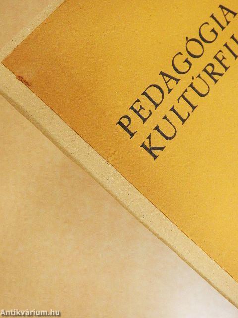 Pedagógia mint kultúrfilozófia