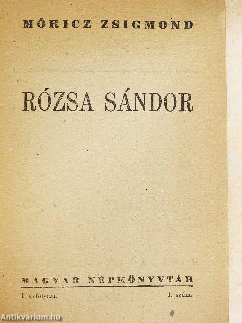 Rózsa Sándor