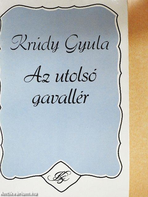 Az utolsó gavallér