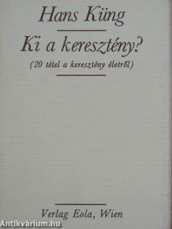 Ki a keresztény?