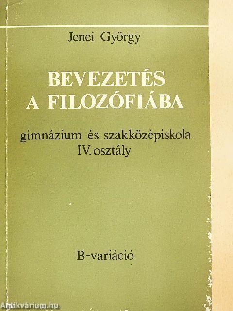 Bevezetés a filozófiába