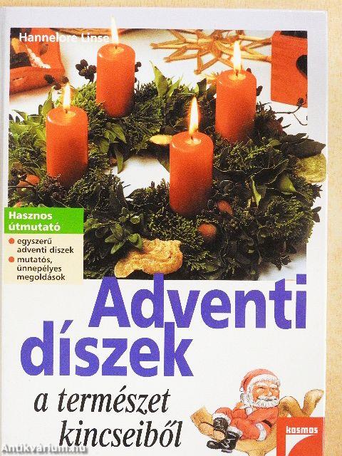 Adventi díszek a természet kincseiből