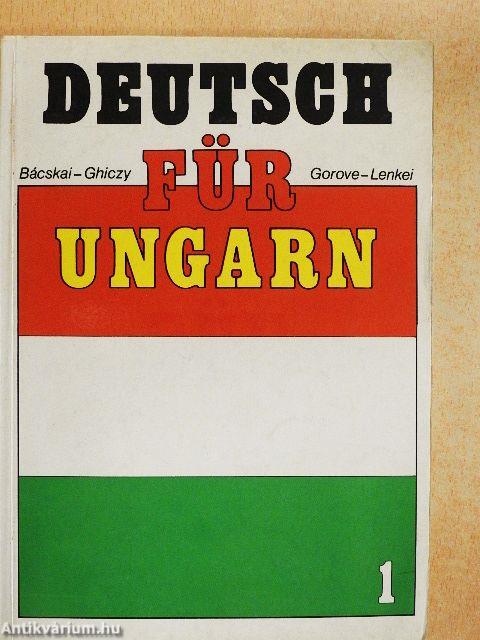 Deutsch für Ungarn 1.