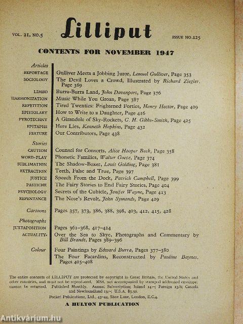 Lilliput November 1947
