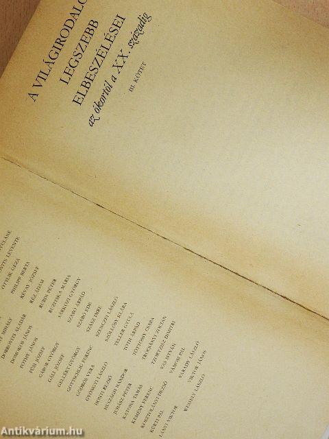 A világirodalom legszebb elbeszélései I-III.