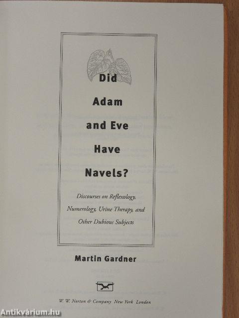 Did Adam and Eve Have Navels?