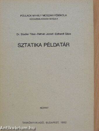 Sztatika példatár