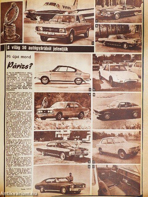 Volán 1970. január-december