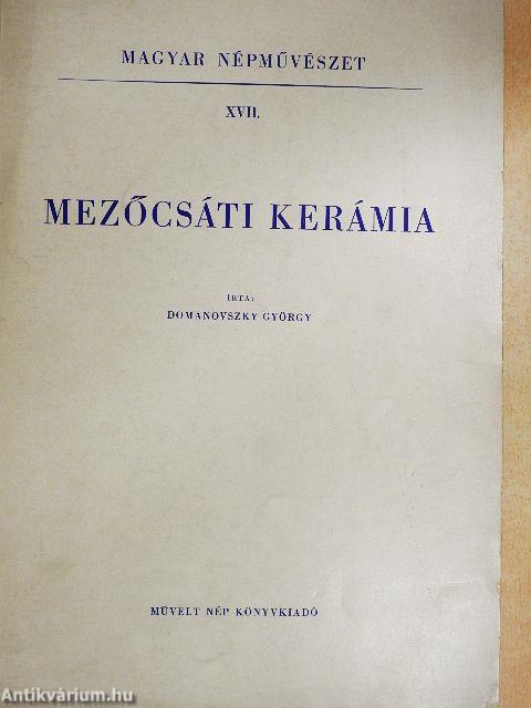 Mezőcsáti kerámia