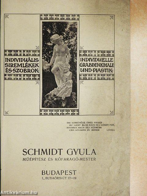 Individuális siremlékek és szobrok