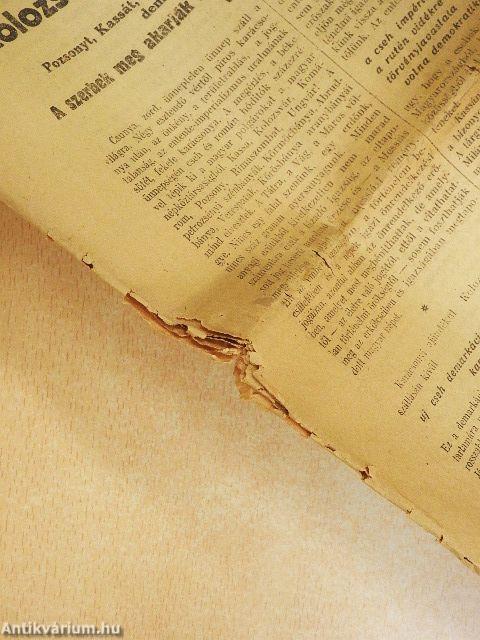 Pesti Napló 1918. december 25.