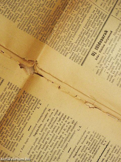 Pesti Napló 1918. december 25.