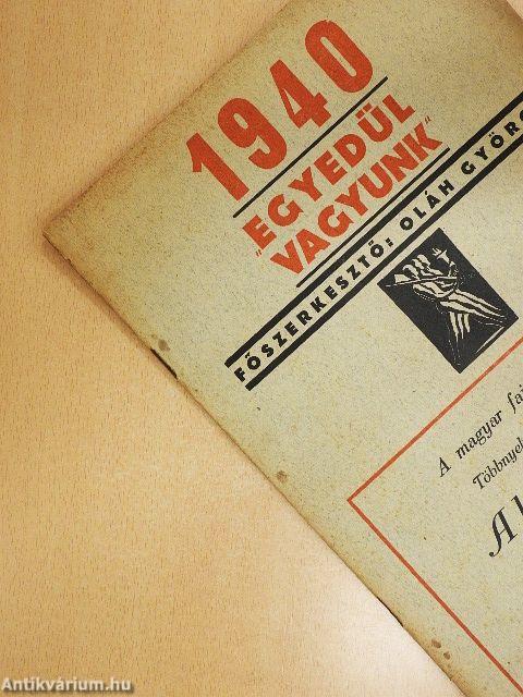 Egyedül vagyunk 1940. október