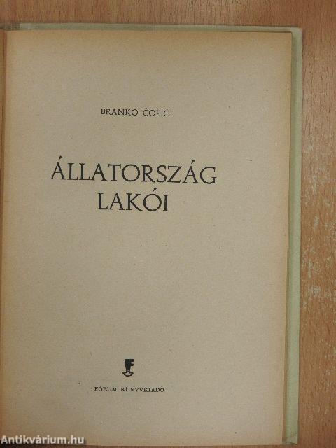 Állatország lakói