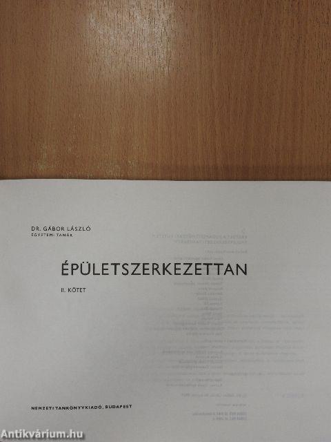 Épületszerkezettan II